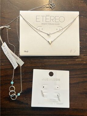 925 Sterling Silver Jewelry Lot—all NWT